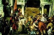Paolo  Veronese martyrdom of st. sebastian France oil painting artist
